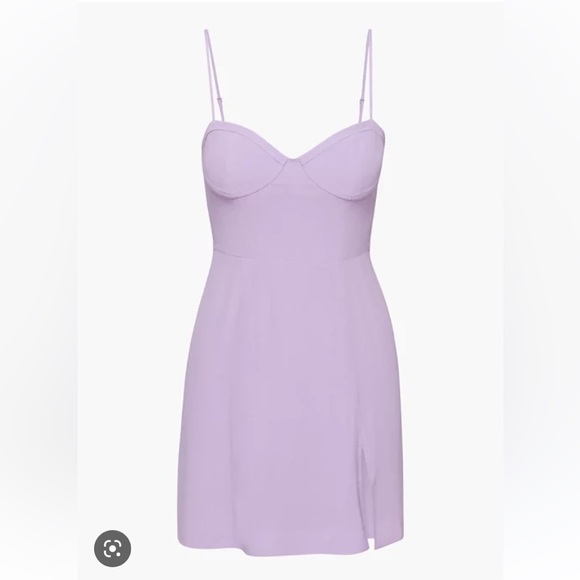 Sunday Best Dresses & Skirts - BNWT Aritzia Sunday Best Viola Mini Dress - brand new with tags size XL lilac